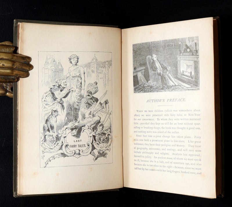 1885 Scarce First Edition - Edouard Laboulaye's Last Fairy Tales, illustrated