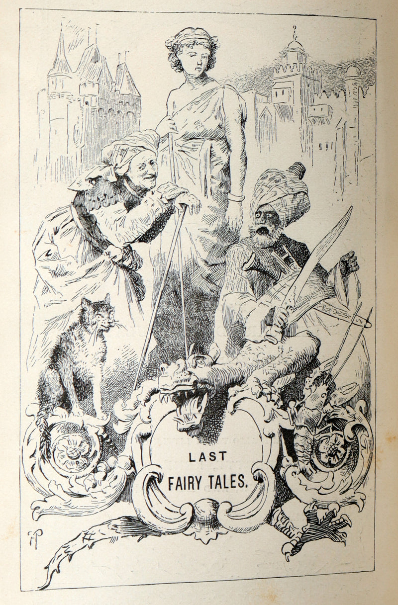 1885 Scarce First Edition - Edouard Laboulaye's Last Fairy Tales, illustrated