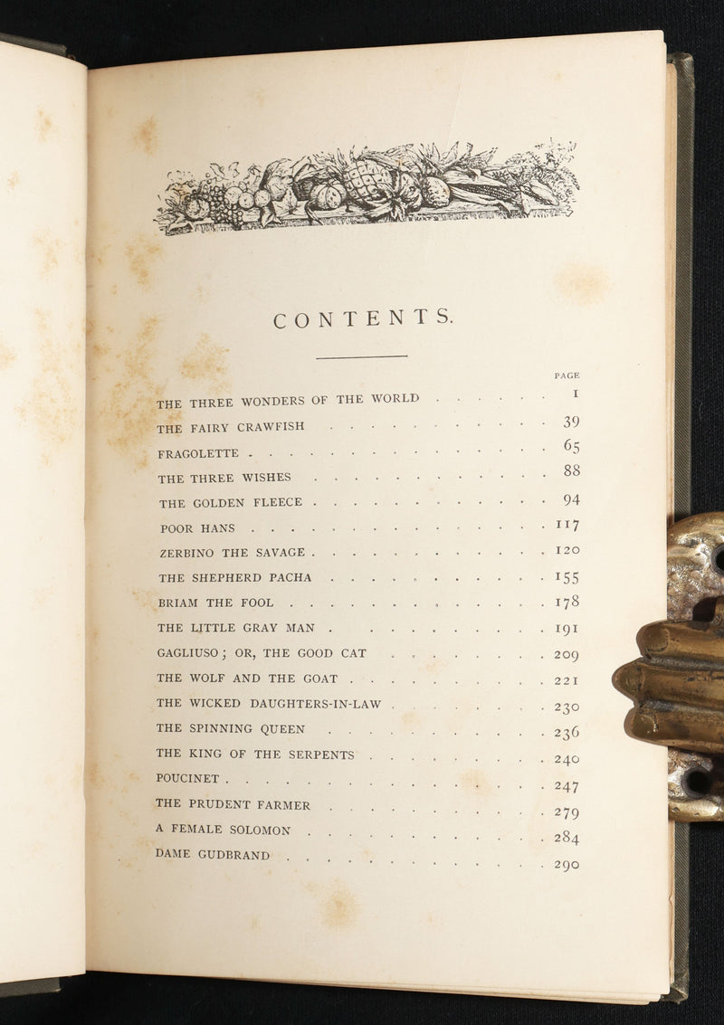 1885 Scarce First Edition - Edouard Laboulaye's Last Fairy Tales, illustrated