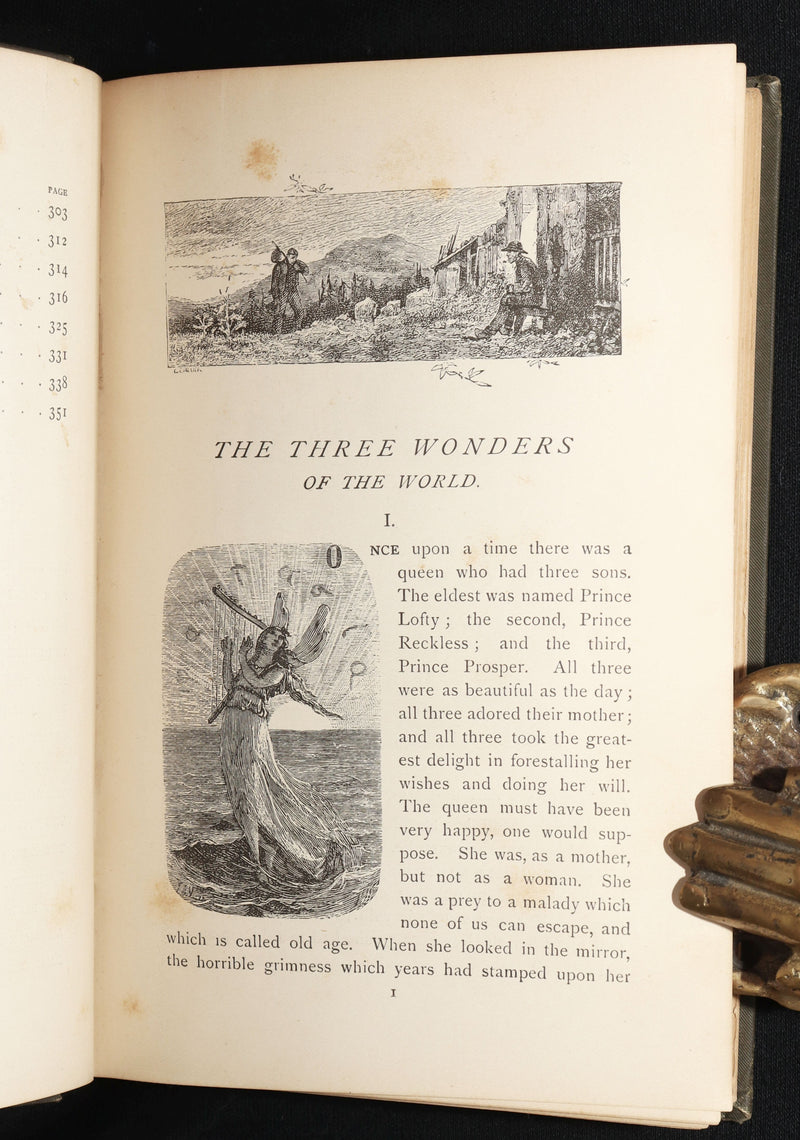 1885 Scarce First Edition - Edouard Laboulaye's Last Fairy Tales, illustrated