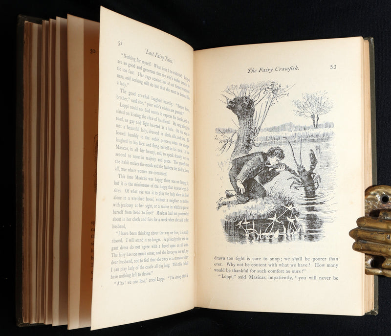 1885 Scarce First Edition - Edouard Laboulaye's Last Fairy Tales, illustrated