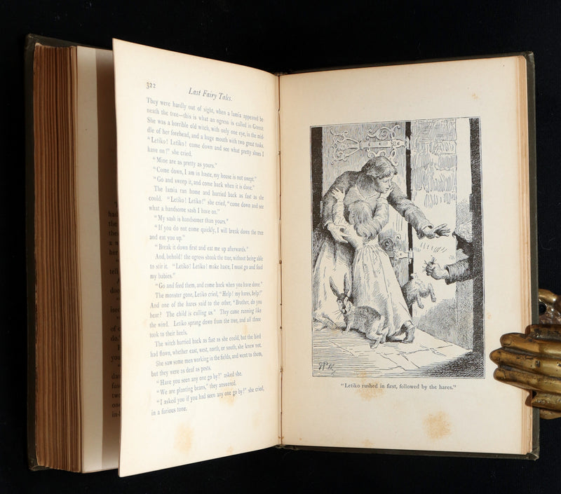 1885 Scarce First Edition - Edouard Laboulaye's Last Fairy Tales, illustrated