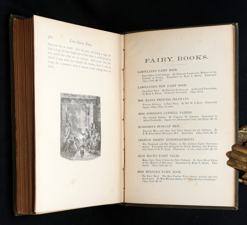 1885 Scarce First Edition - Edouard Laboulaye's Last Fairy Tales, illustrated