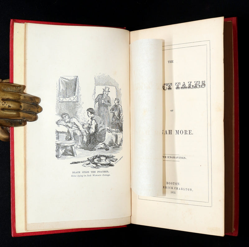 1852 Rare First Edition -  The Select Tales of Hannah More, Illustrated