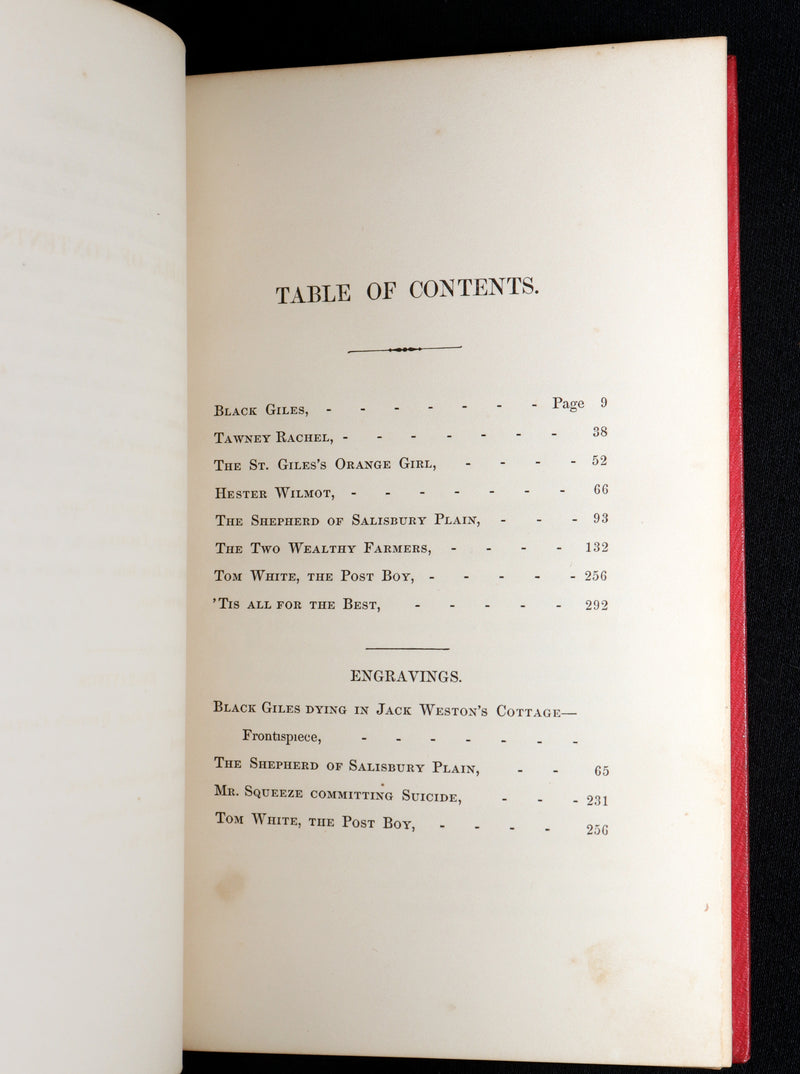1852 Rare First Edition -  The Select Tales of Hannah More, Illustrated