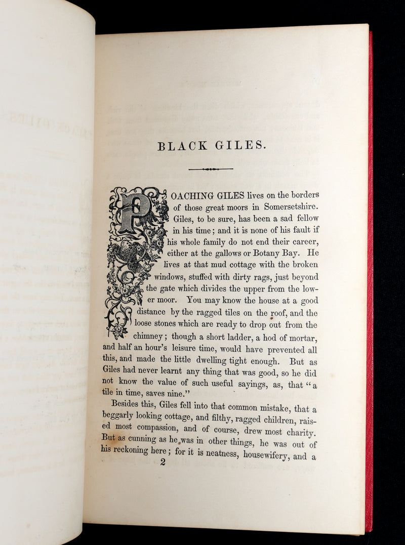 1852 Rare First Edition -  The Select Tales of Hannah More, Illustrated