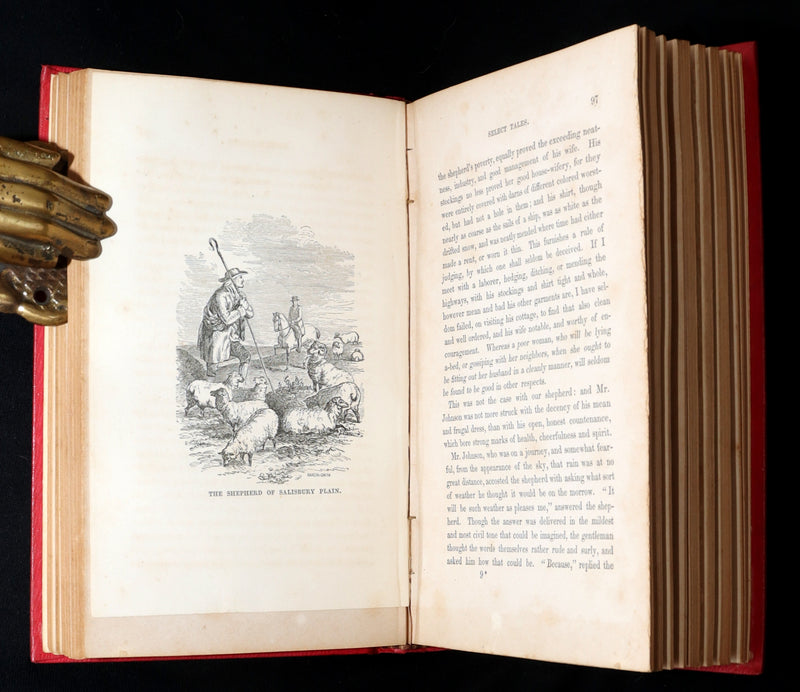 1852 Rare First Edition -  The Select Tales of Hannah More, Illustrated