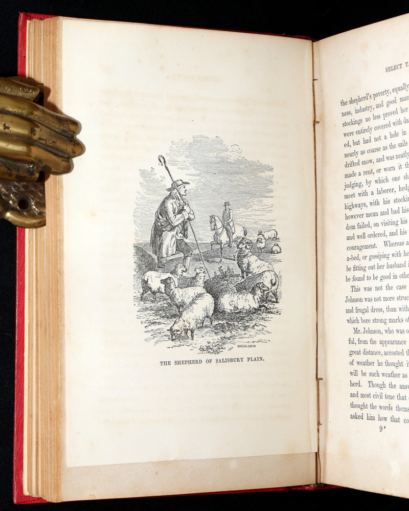 1852 Rare First Edition -  The Select Tales of Hannah More, Illustrated