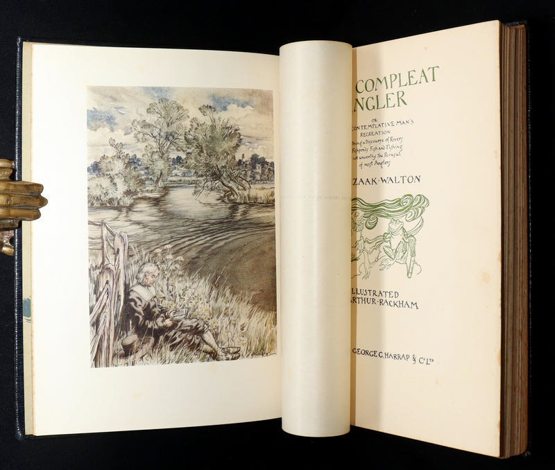 1931 Rare Deluxe Edition - The Compleat Angler illustrated by Arthur Rackham