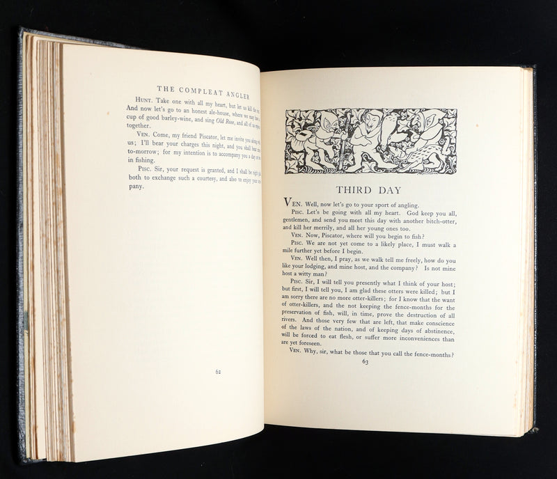 1931 Rare Deluxe Edition - The Compleat Angler illustrated by Arthur Rackham