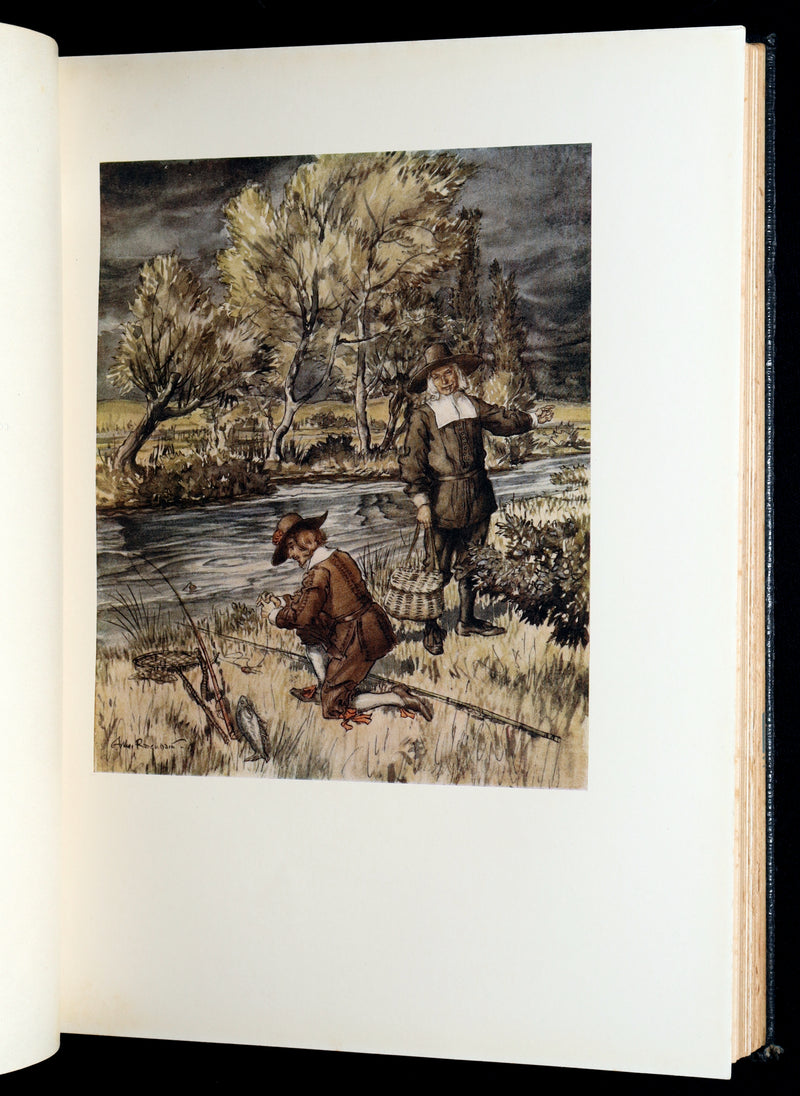 1931 Rare Deluxe Edition - The Compleat Angler illustrated by Arthur Rackham