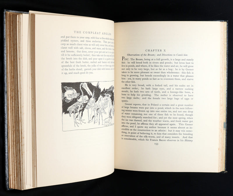 1931 Rare Deluxe Edition - The Compleat Angler illustrated by Arthur Rackham