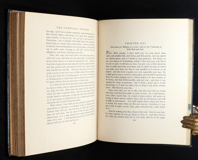 1931 Rare Deluxe Edition - The Compleat Angler illustrated by Arthur Rackham