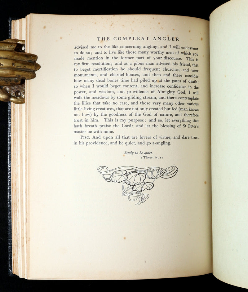 1931 Rare Deluxe Edition - The Compleat Angler illustrated by Arthur Rackham