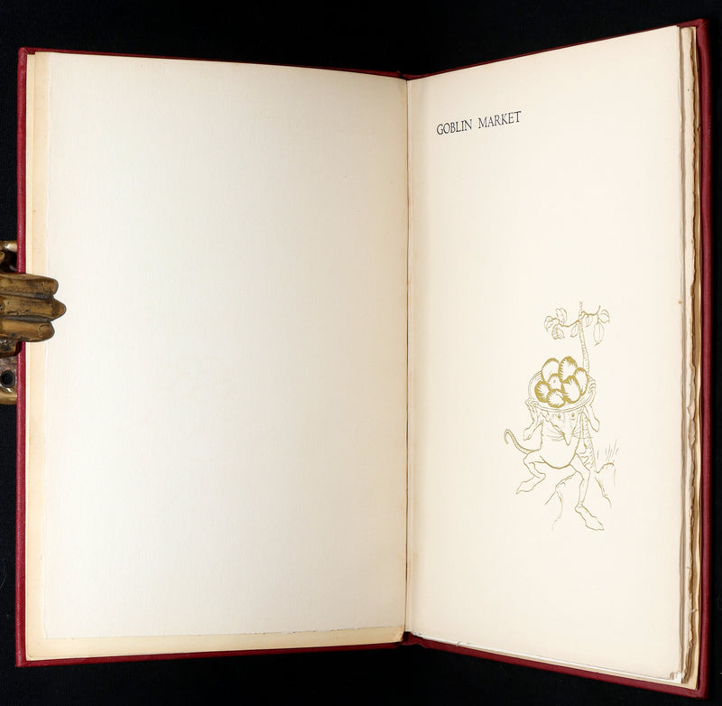 1933 Rare First US Edition - Goblin Market illustrated by Arthur Rackham