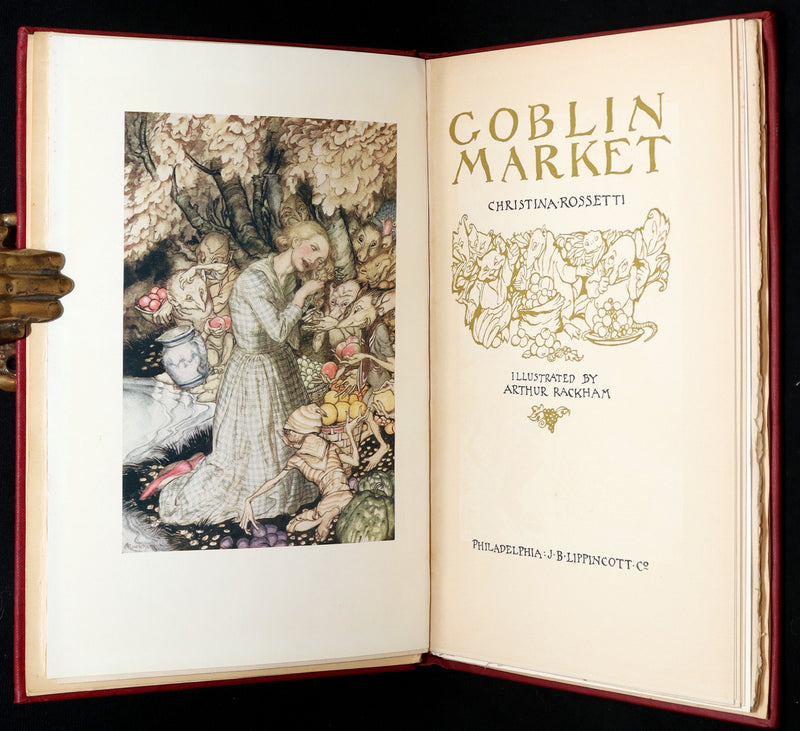 1933 Rare First US Edition - Goblin Market illustrated by Arthur Rackham