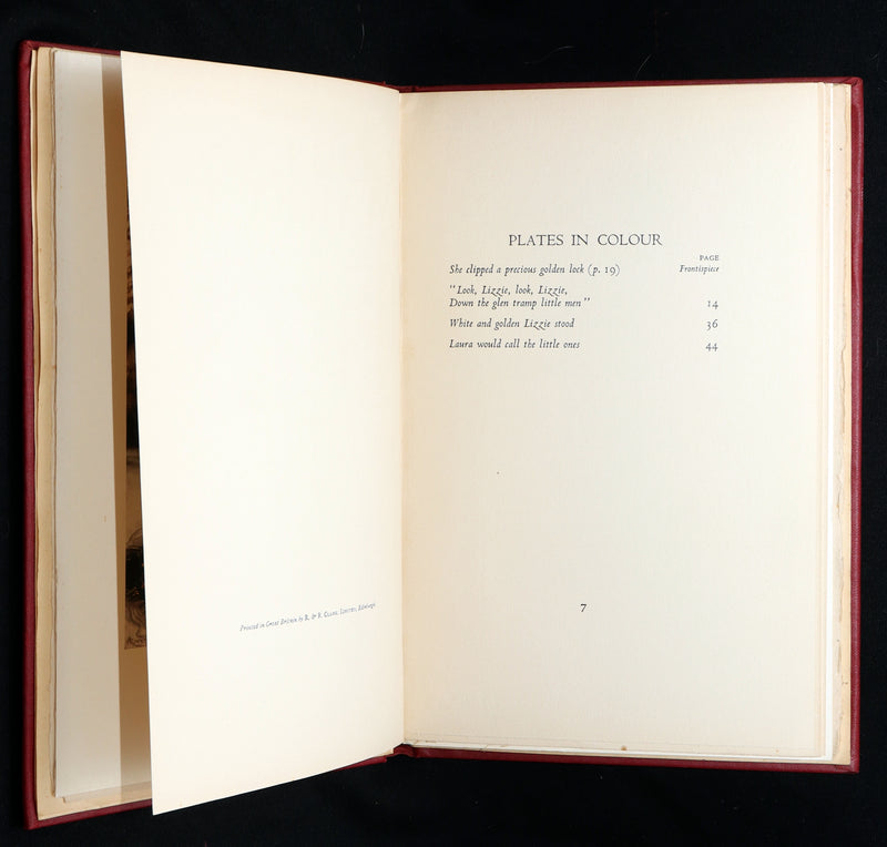 1933 Rare First US Edition - Goblin Market illustrated by Arthur Rackham