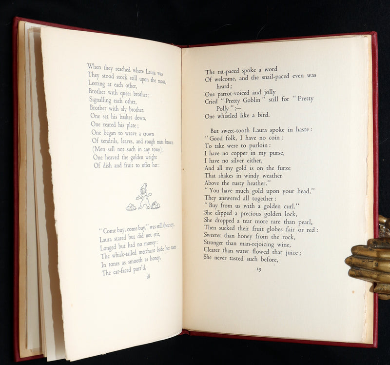 1933 Rare First US Edition - Goblin Market illustrated by Arthur Rackham