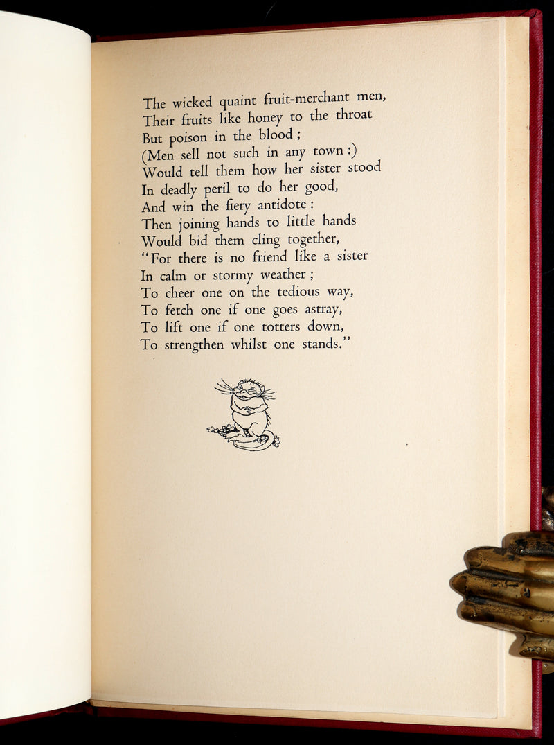 1933 Rare First US Edition - Goblin Market illustrated by Arthur Rackham