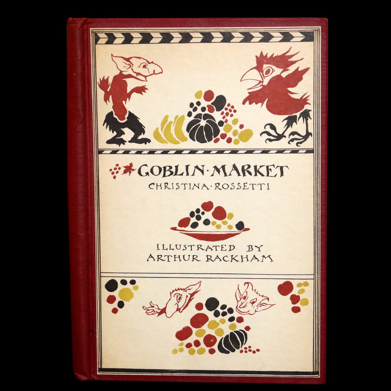 1933 Rare First US Edition - Goblin Market illustrated by Arthur Rackham