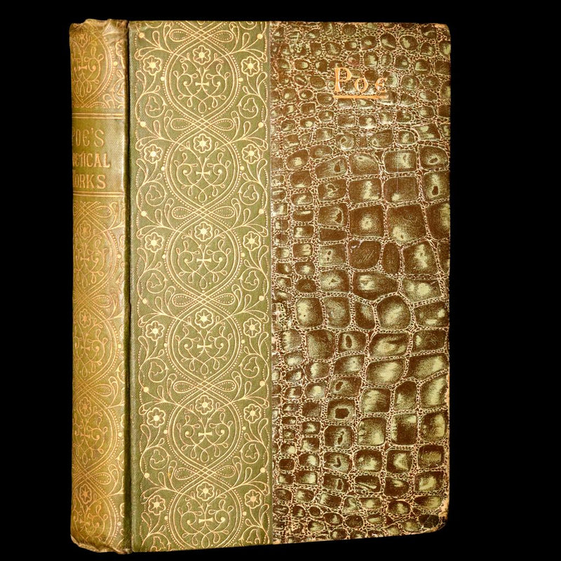 1890 Scarce Edition - The Poetical Works of Edgar Allan Poe Illustrated