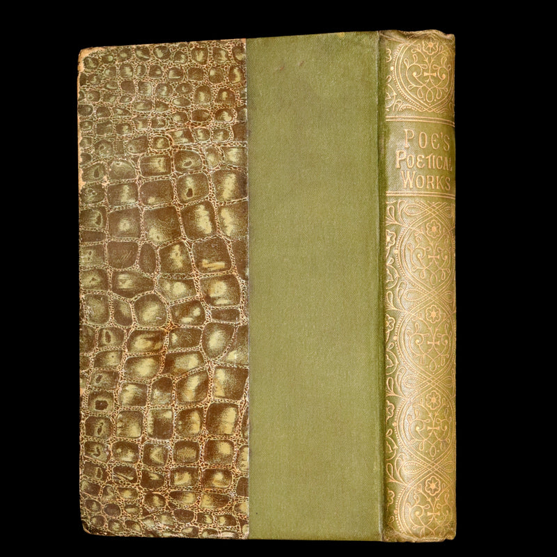 1890 Scarce Edition - The Poetical Works of Edgar Allan Poe Illustrated