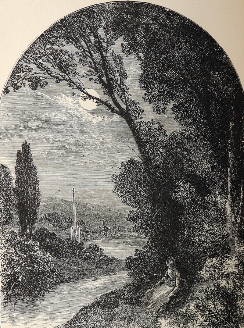 1890 Scarce Edition - The Poetical Works of Edgar Allan Poe Illustrated