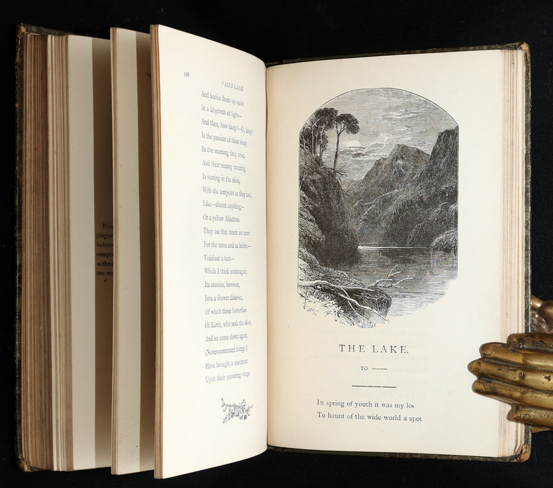 1890 Scarce Edition - The Poetical Works of Edgar Allan Poe Illustrated