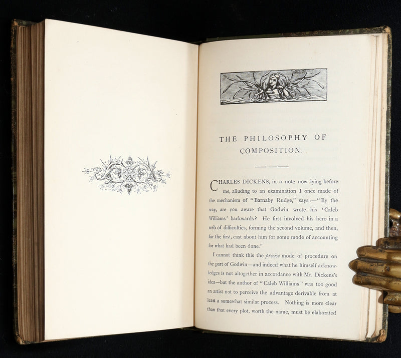 1890 Scarce Edition - The Poetical Works of Edgar Allan Poe Illustrated