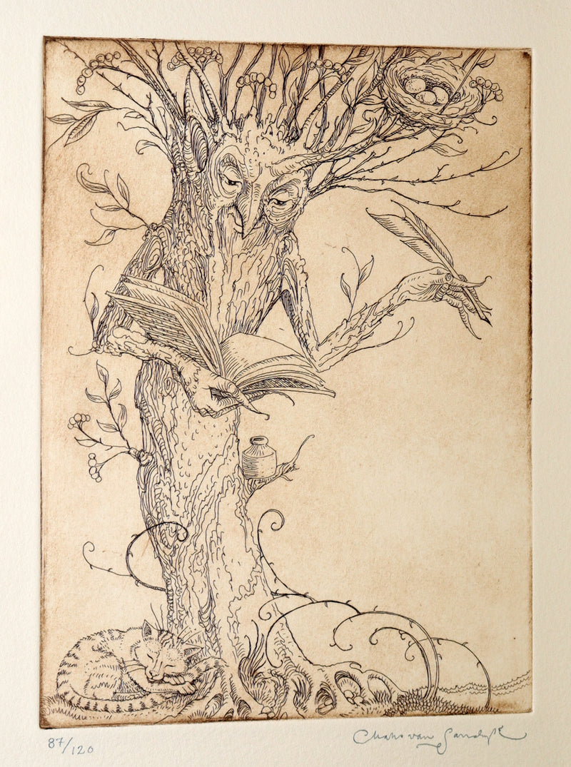 2015 Scarce Limited Deluxe First Edition - Tree Whispers by Charles van Sandwyk