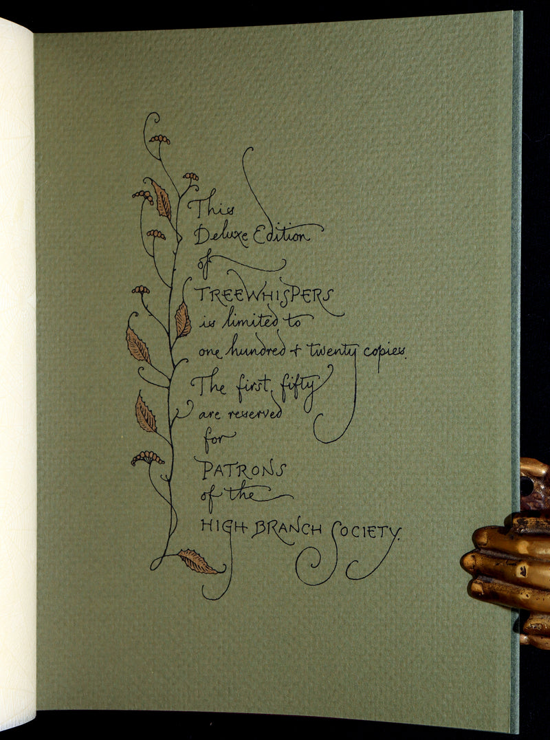 2015 Scarce Limited Deluxe First Edition - Tree Whispers by Charles van Sandwyk