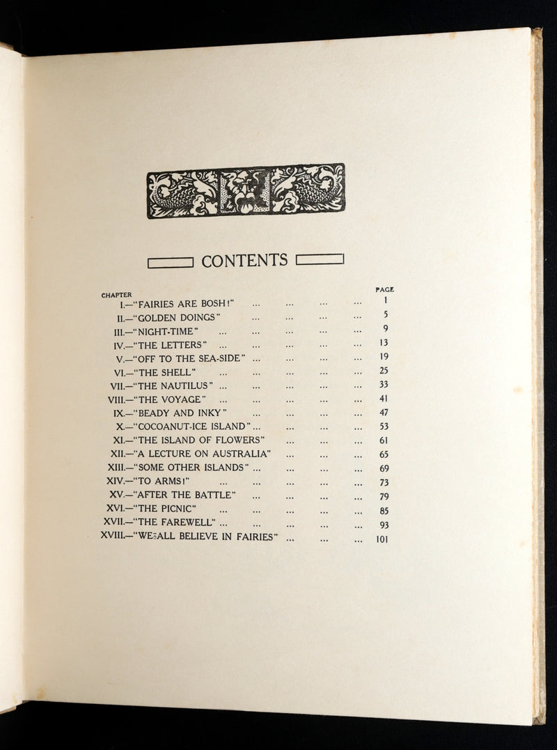1908 Rare First Edition -The Lady of the Blue Beads by Annie and Ida Rentoul