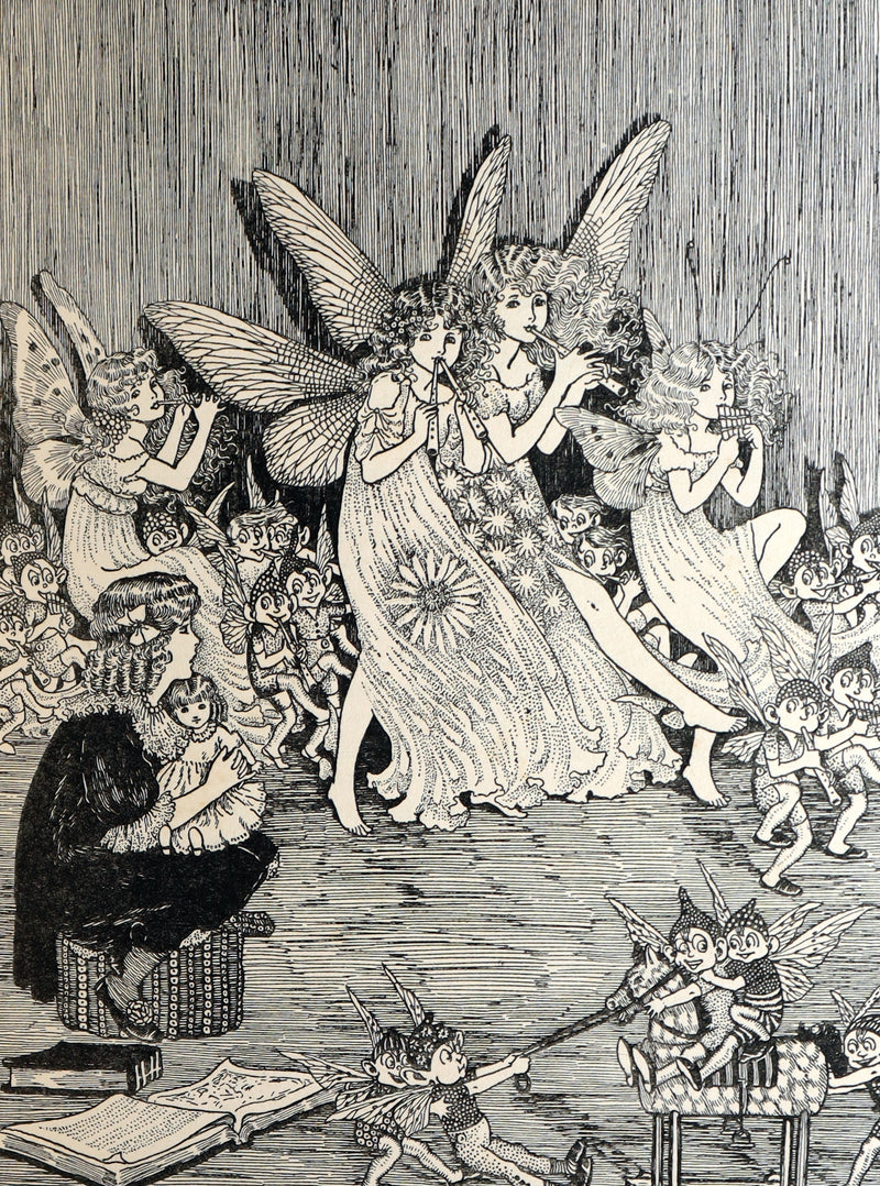 1908 Rare First Edition -The Lady of the Blue Beads by Annie and Ida Rentoul