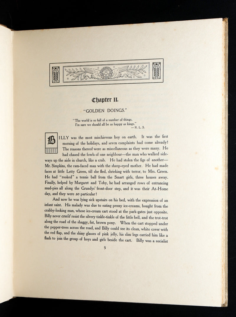 1908 Rare First Edition -The Lady of the Blue Beads by Annie and Ida Rentoul