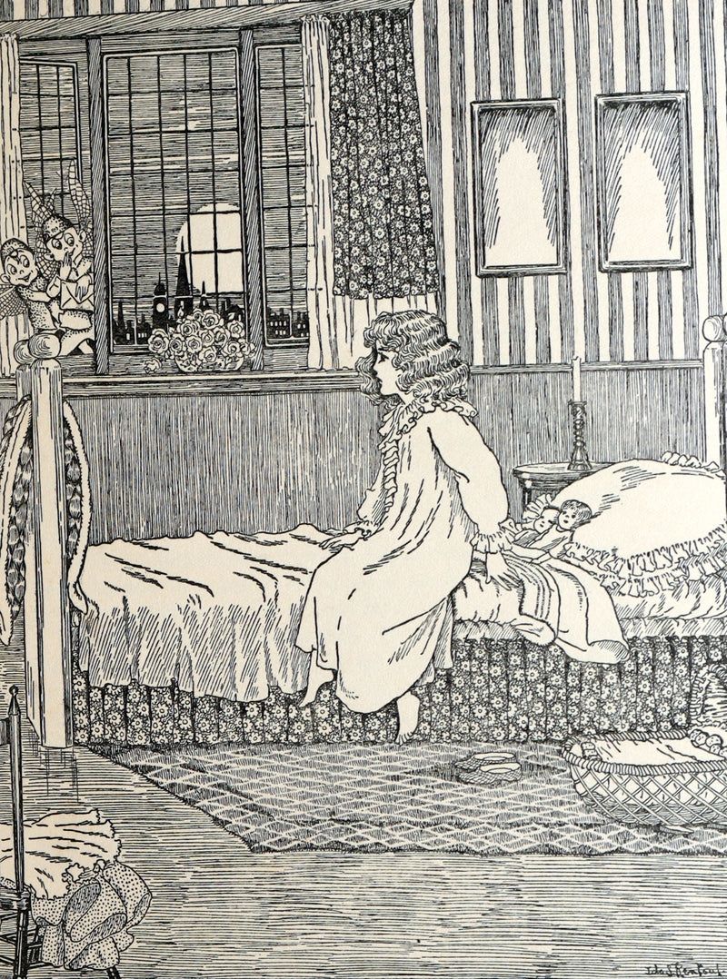 1908 Rare First Edition -The Lady of the Blue Beads by Annie and Ida Rentoul