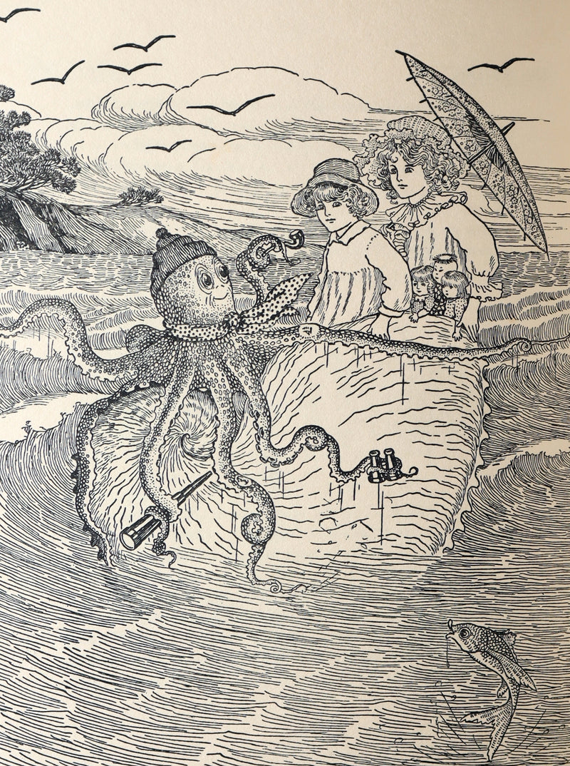 1908 Rare First Edition -The Lady of the Blue Beads by Annie and Ida Rentoul