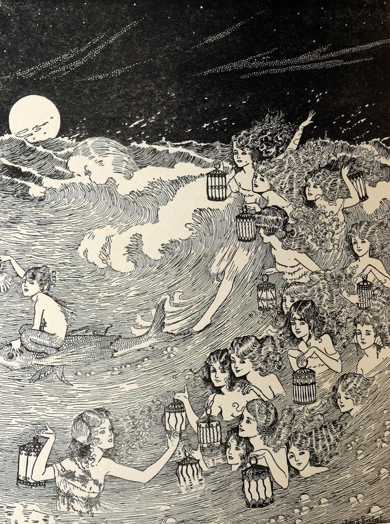 1908 Rare First Edition -The Lady of the Blue Beads by Annie and Ida Rentoul