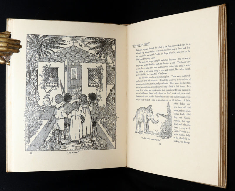 1908 Rare First Edition -The Lady of the Blue Beads by Annie and Ida Rentoul