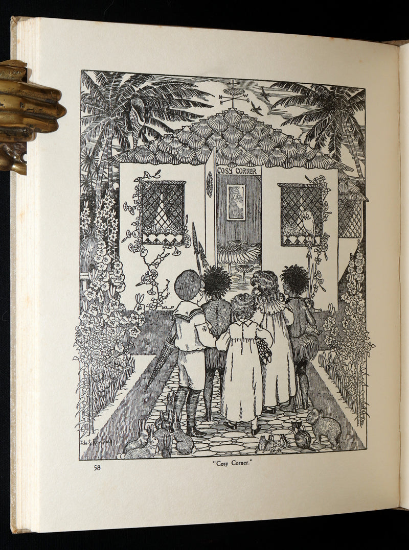 1908 Rare First Edition -The Lady of the Blue Beads by Annie and Ida Rentoul