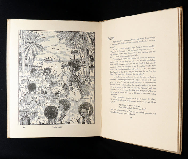 1908 Rare First Edition -The Lady of the Blue Beads by Annie and Ida Rentoul