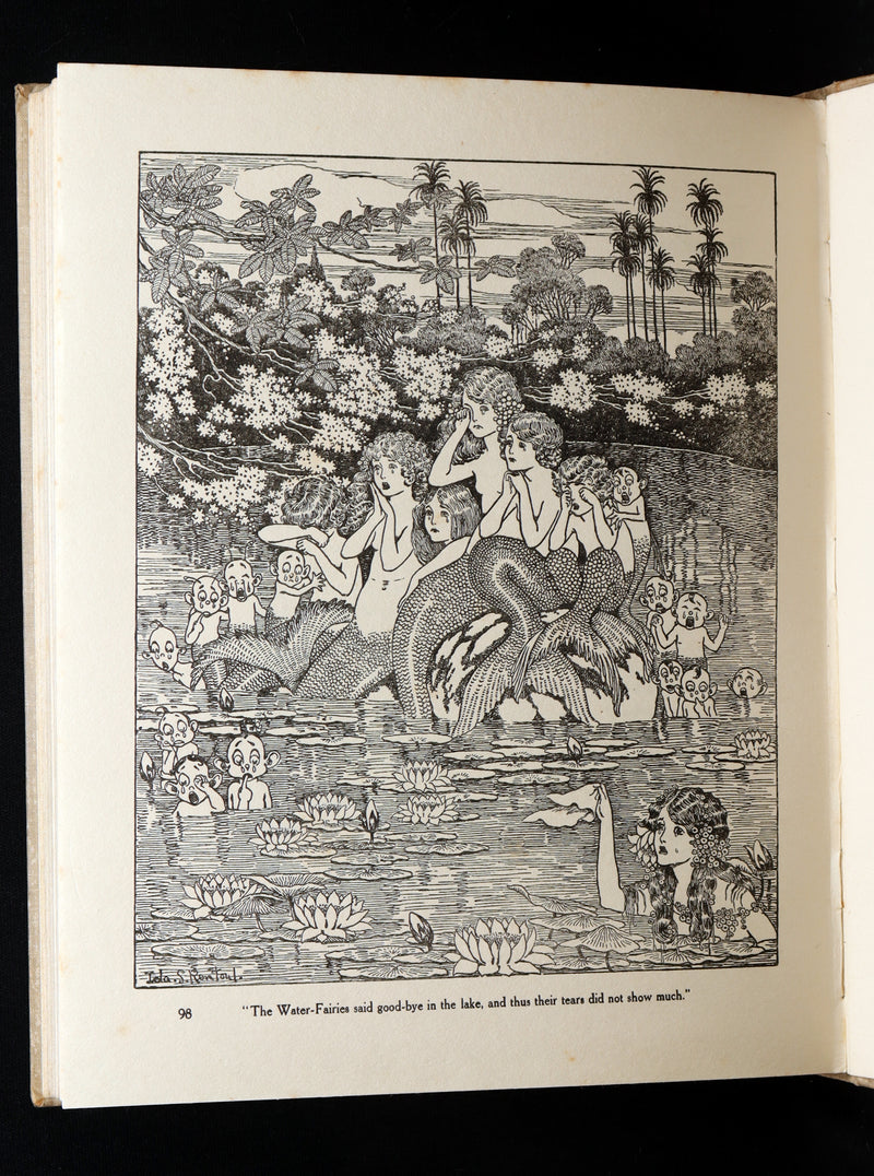 1908 Rare First Edition -The Lady of the Blue Beads by Annie and Ida Rentoul