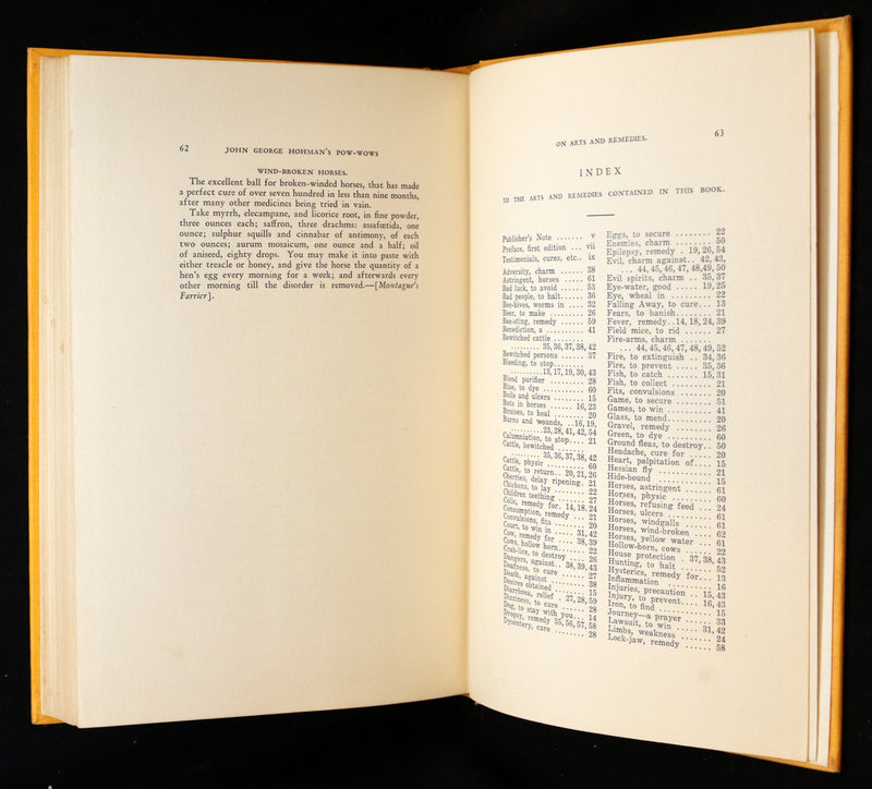 1929 Scarce Limited First Edition - The Pow-Wow and the Witch Murder Trial