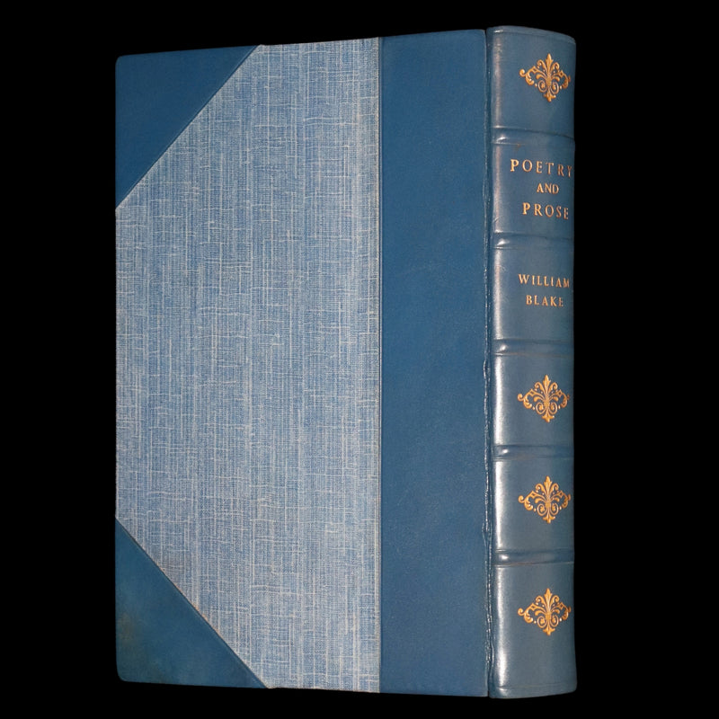 1956 Rare Bayntun Binding - Poetry and Prose of William Blake, in One Volume