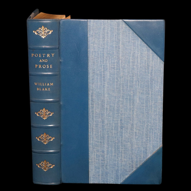 1956 Rare Bayntun Binding - Poetry and Prose of William Blake, in One Volume