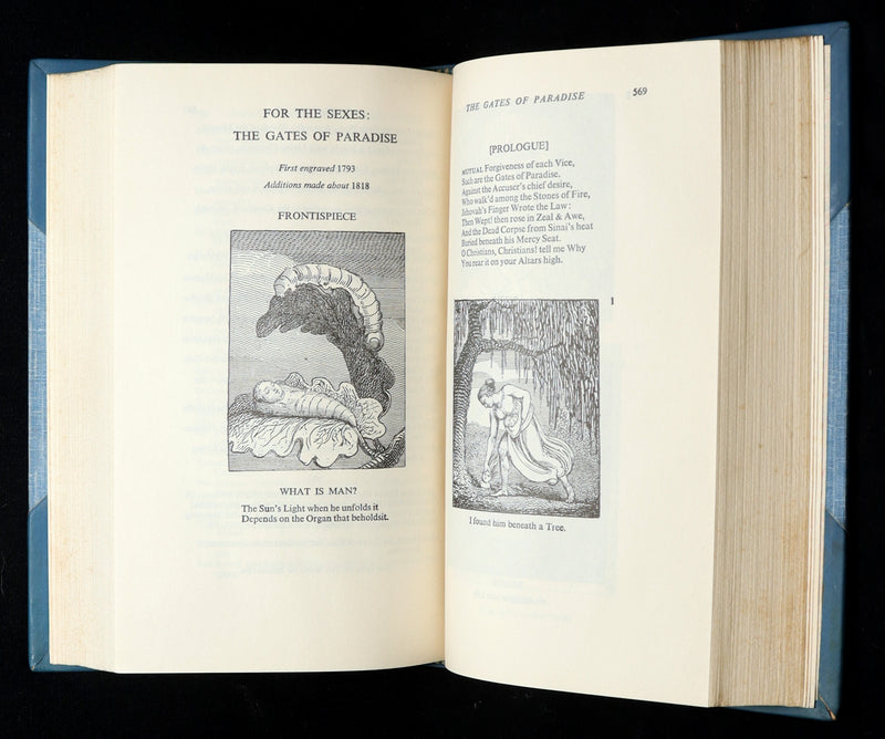 1956 Rare Bayntun Binding - Poetry and Prose of William Blake, in One Volume