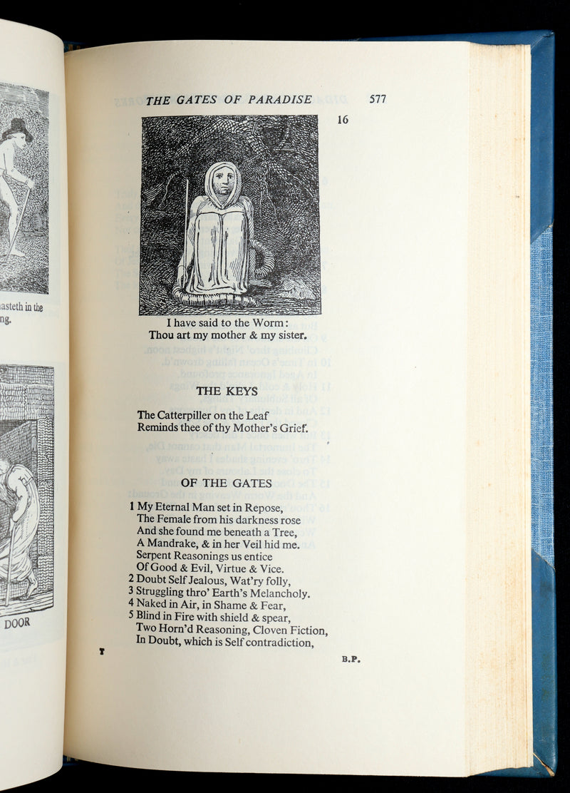1956 Rare Bayntun Binding - Poetry and Prose of William Blake, in One Volume