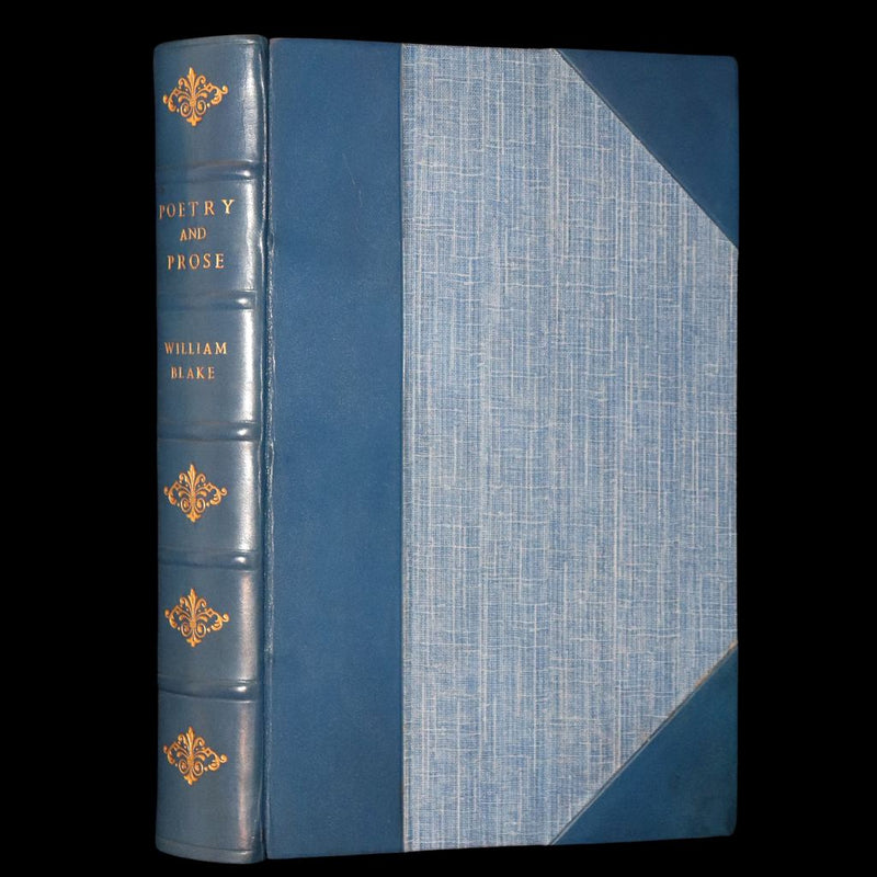 1956 Rare Bayntun Binding - Poetry and Prose of William Blake, in One Volume