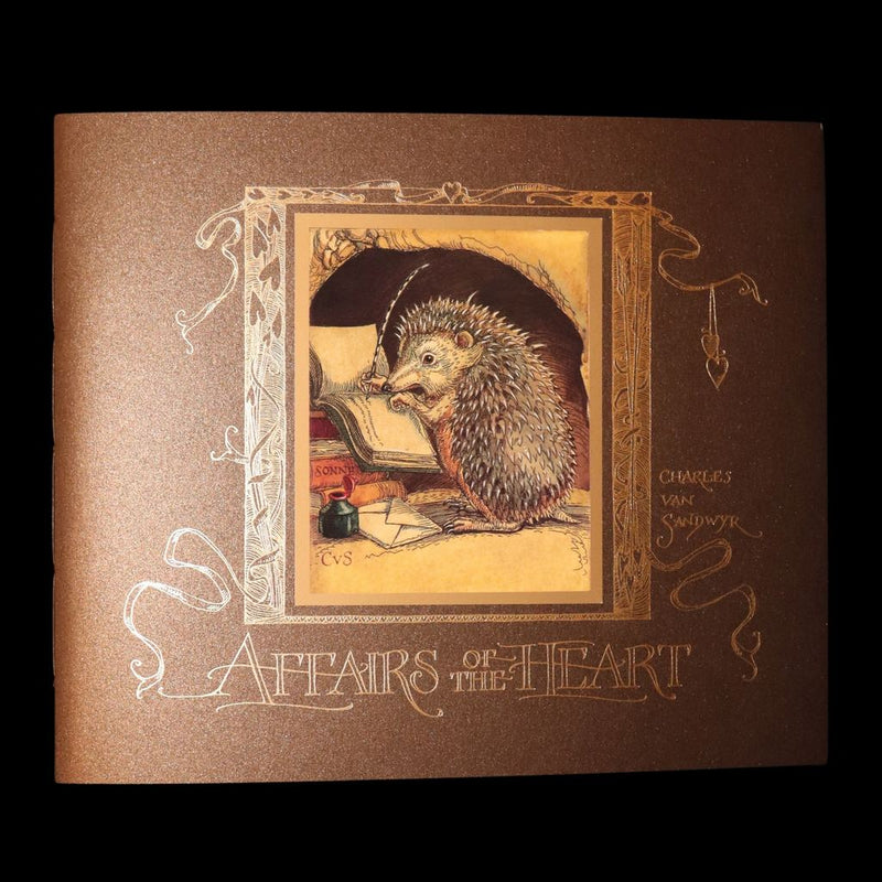 2019 Rare Signed Book - Affairs Of The Heart by Charles van Sandwyk