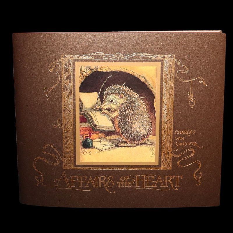 2019 Rare Signed Book - Affairs Of The Heart by Charles van Sandwyk