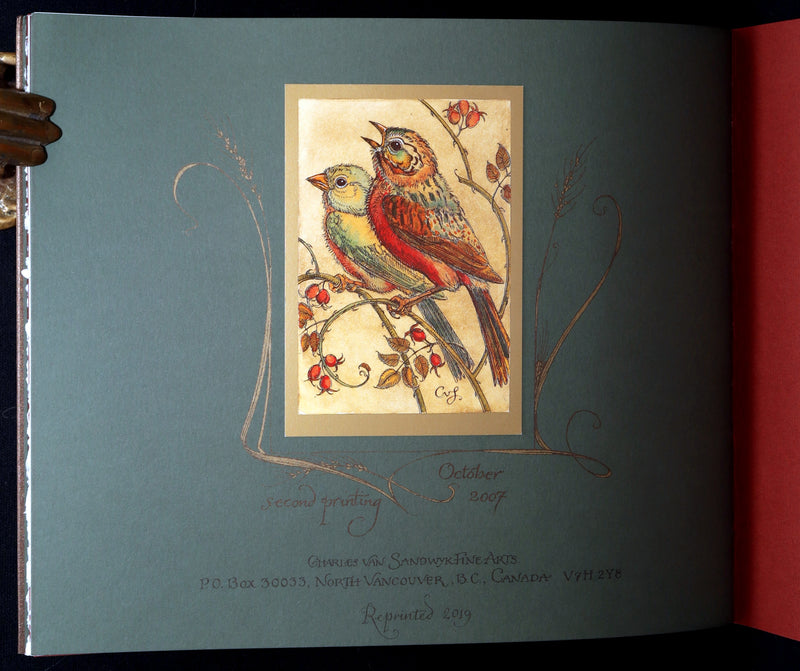 2019 Rare Signed Book - Affairs Of The Heart by Charles van Sandwyk